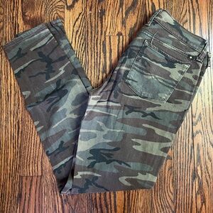 Lucky Brand Super Skinny Camo Jeans